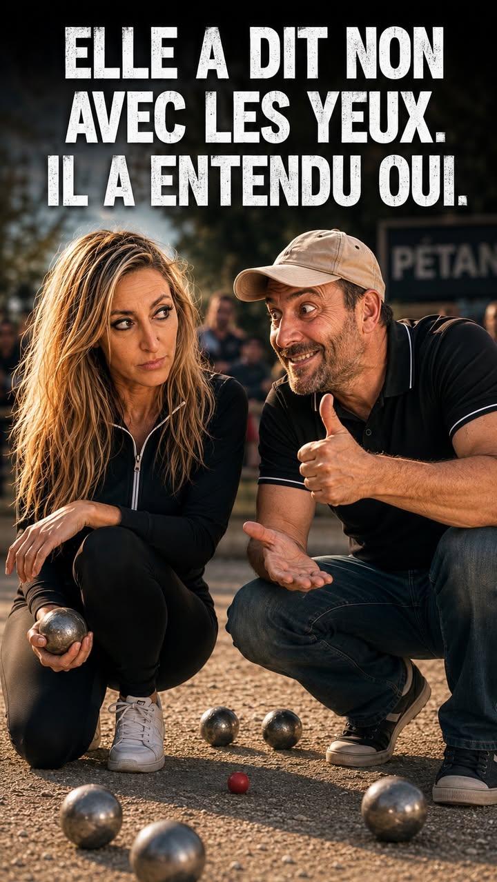 Humour Paquita : Quand ton partenaire répond pouce levé alors que tu disais NON 🙅♀️👍 #petanque #humour #partenaire #duo #boules #petanqueland -.