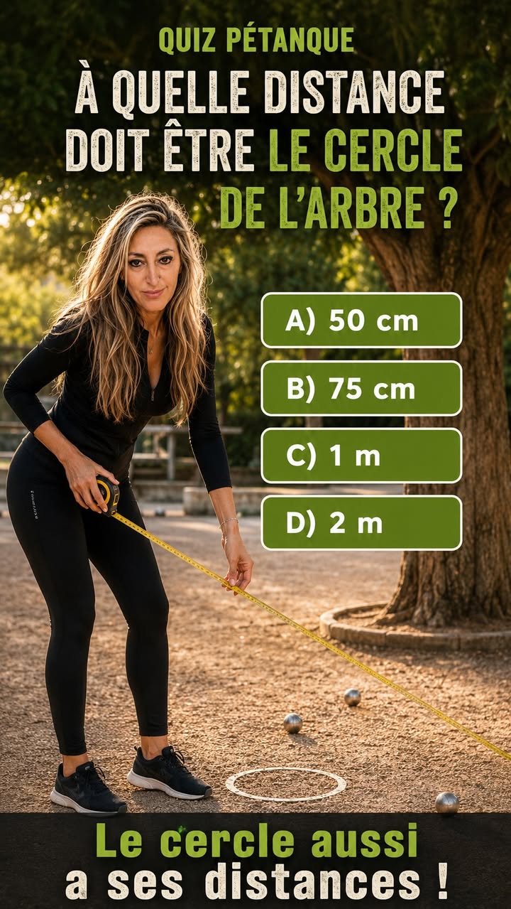 Quiz Paquita : Le cercle aussi a ses distances - photo Facebook PetanqueLand