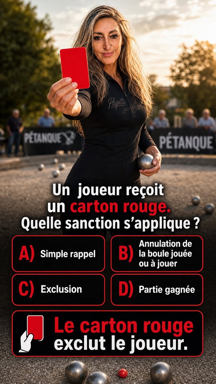 Quiz pétanque Paquita